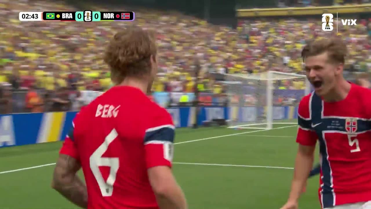 ¡Brasil respira! Anulan el gol de Noruega