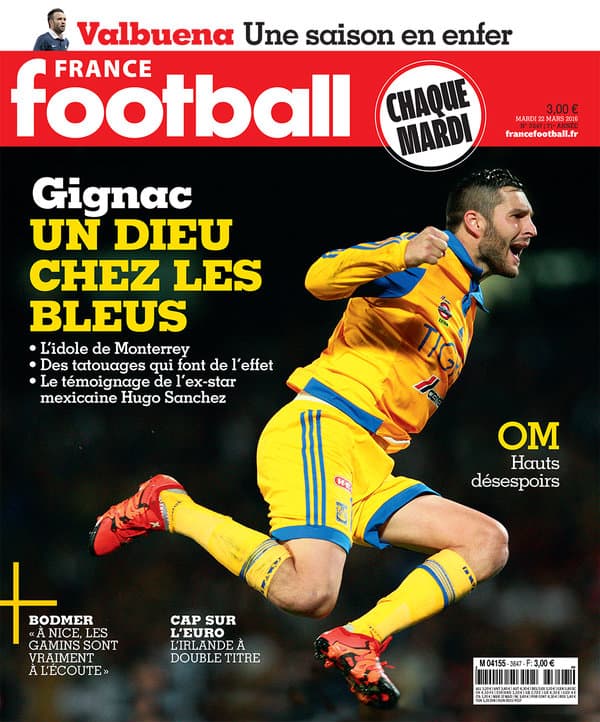 Portada Revista France Football