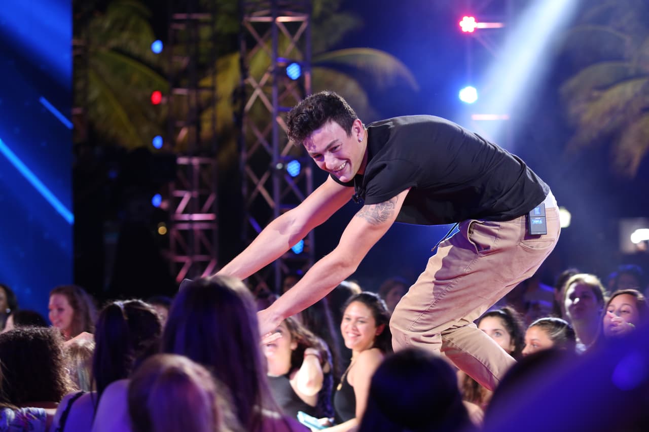 Este chico de Florida cautivó a los jueces con su estilo musical y su meta ahora es practicar el español.