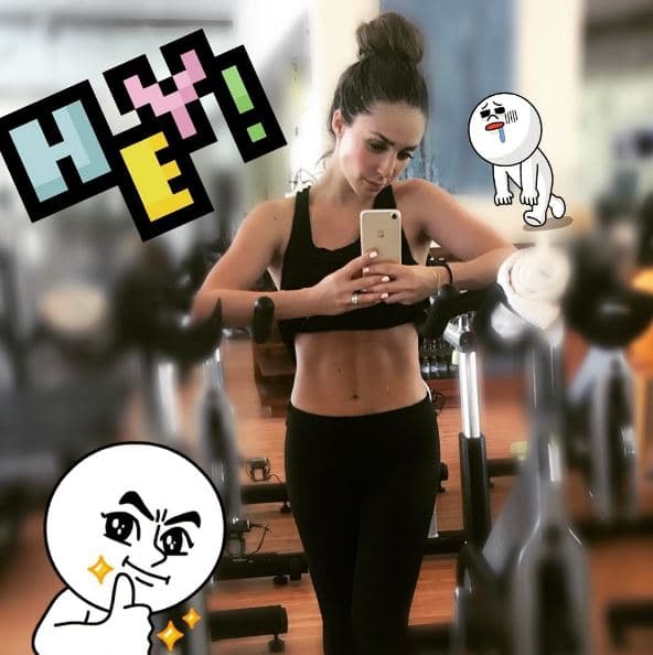 La actriz y cantante Anahí se recuperó en tiempo record de su embarazo.