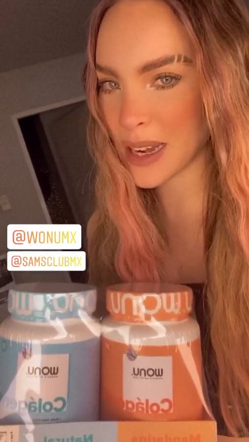 Es la
<b>primera vez </b>que Belinda se deja ver así.
<br>