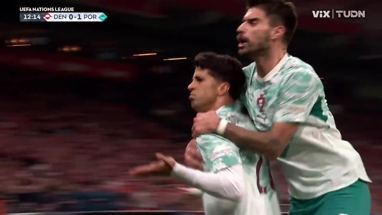 ¡Gol de Portugal! João Cancelo rompe el cero y adelanta a los lusos ante Dinamarca