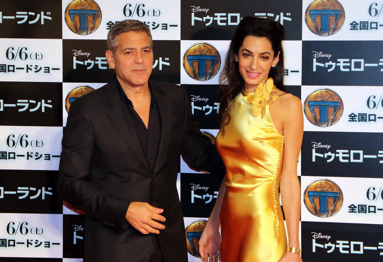 George Clooney y Amal Alamuddin lucieron bellísimos en Japón.