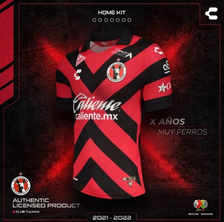Los Xoloitzcuintles dejaron ver su lado más salvaje con estas playeras.