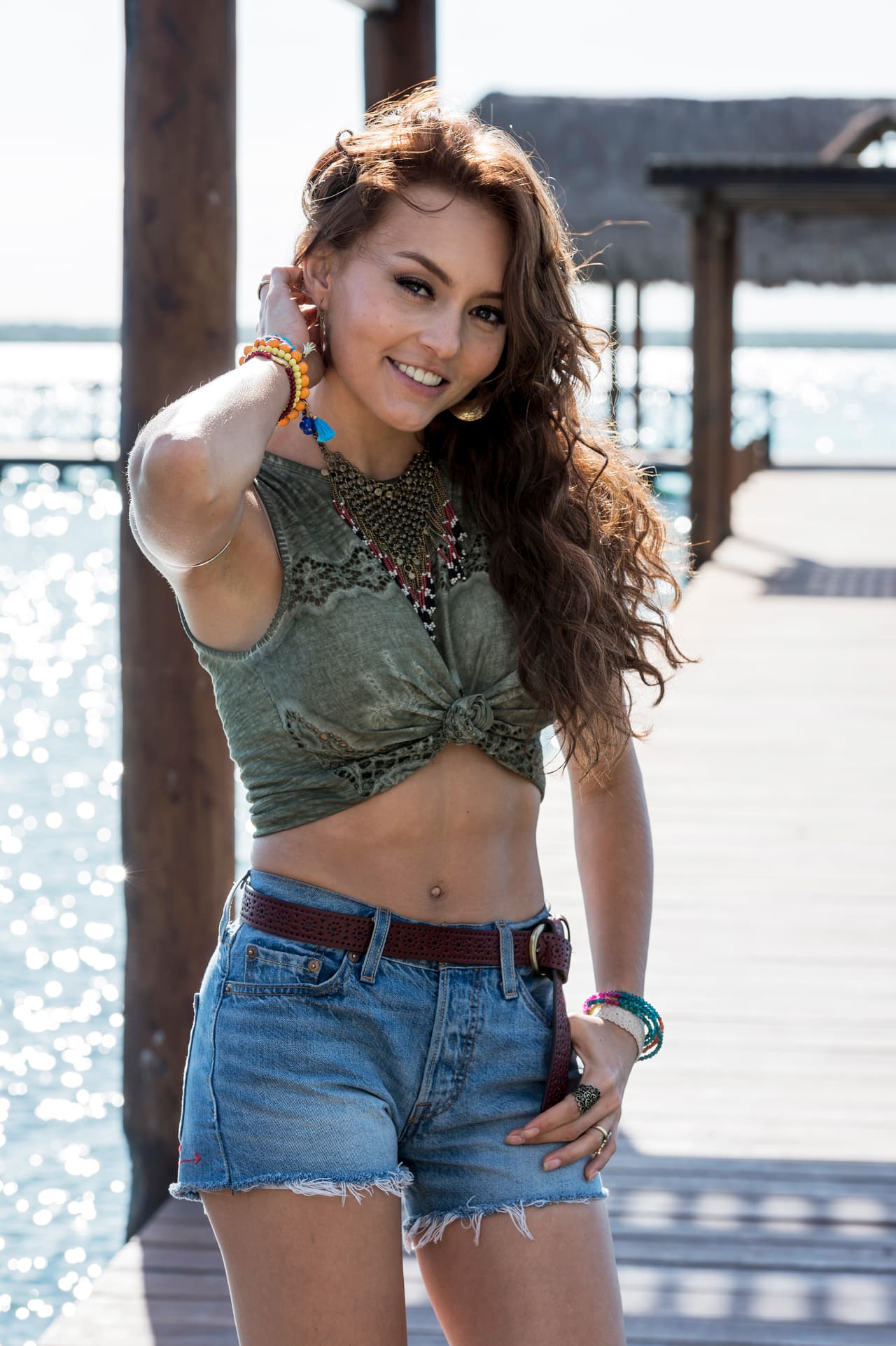 En cambio, 'Ana Lucía' tenía una apariencia más inocente y el cabello rizado.