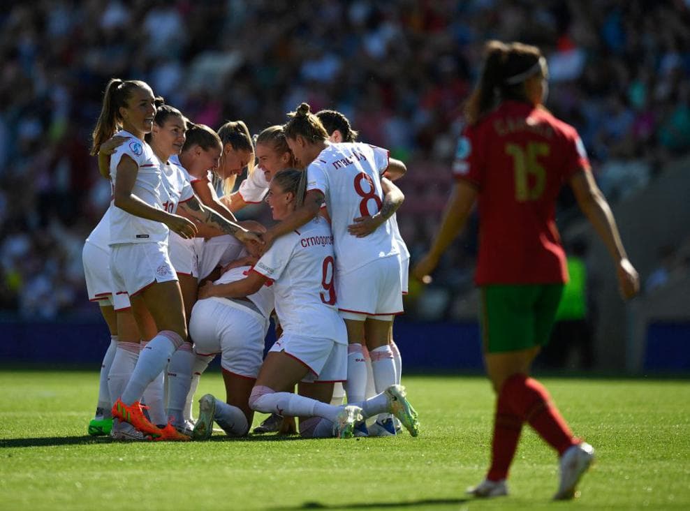 Portugal y Suiza se enfrascaron en un partido vibrante que terminó con división de puntos en la Euro Femenil 2022.