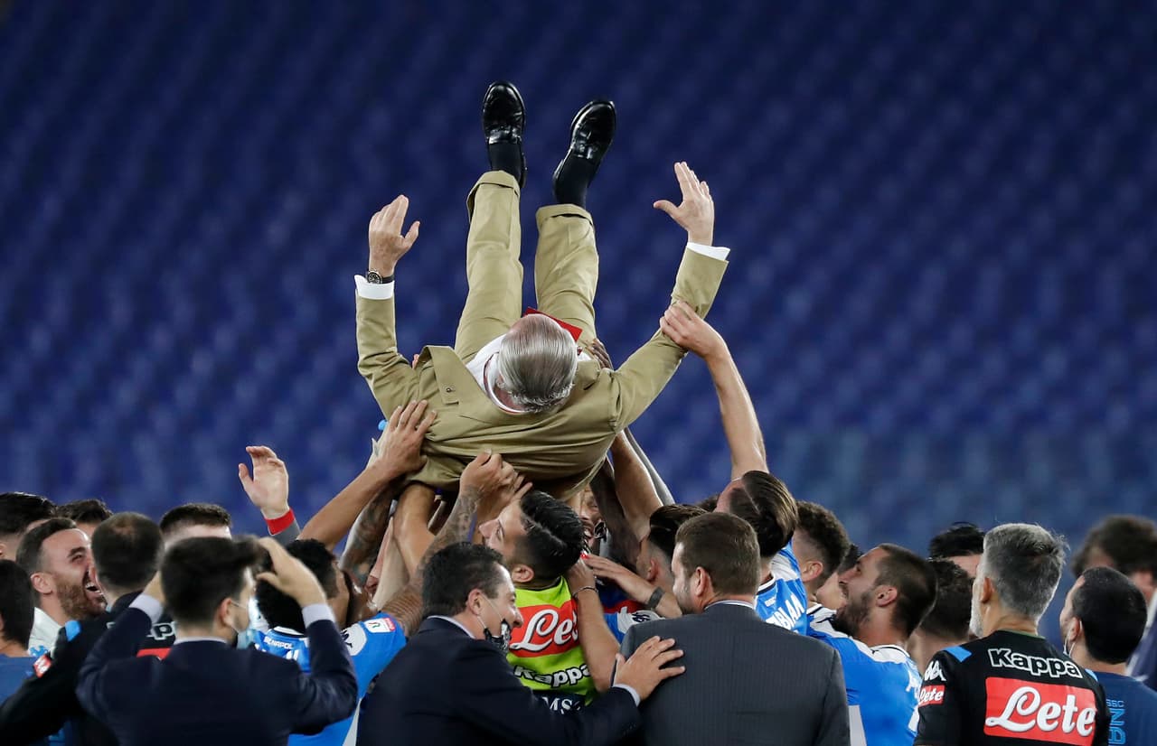 Napoli consiguió el título de la Copa Italiana luego de vencer en penales 4-2 a Cristiano Ronaldo y el resto de la Juventus.