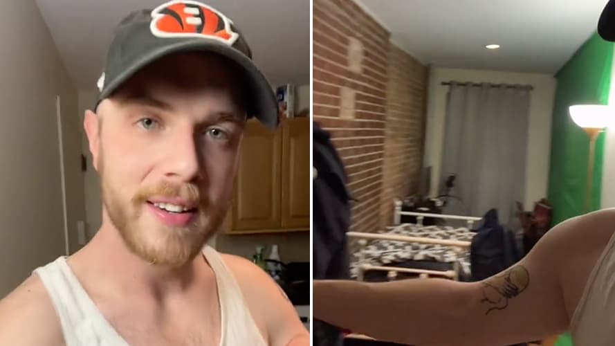 Un hombre de Harlem afirma que vive en uno de los apartamentos más pequeños, si no el más pequeño, de Nueva York.