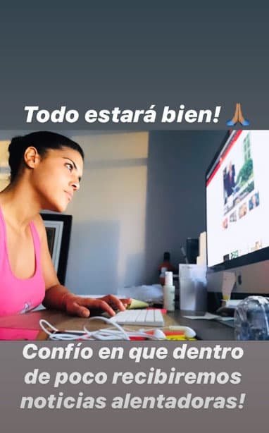 Francisca Lachapel también ha dado lo mejor de sí en esta 
<a href="https://www.univision.com/shows/despierta-america/separados-pero-unidos-de-corazon-asi-fueron-los-dias-en-casa-para-los-conductores-de-despierta-america-fotos" target="_blank">época complicada</a>. El aislamiento no ha sido impedimento para seguir con sus proyectos y metas que se propuso para este año y así la vemos trabajando mientras llegan "noticias alentadoras".