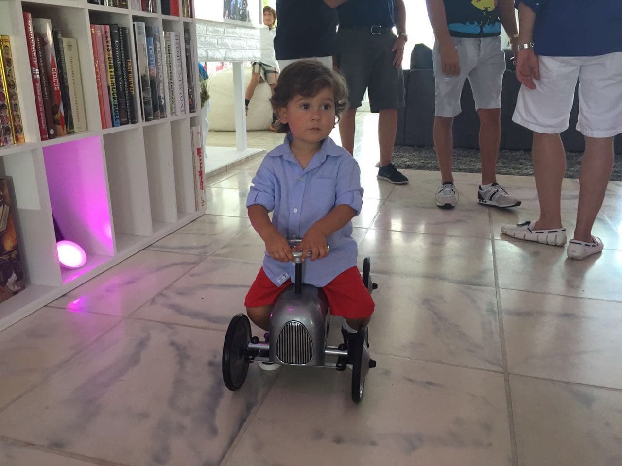 Ahora sí, todo estaba listo. ¡Qué comience la fiesta!