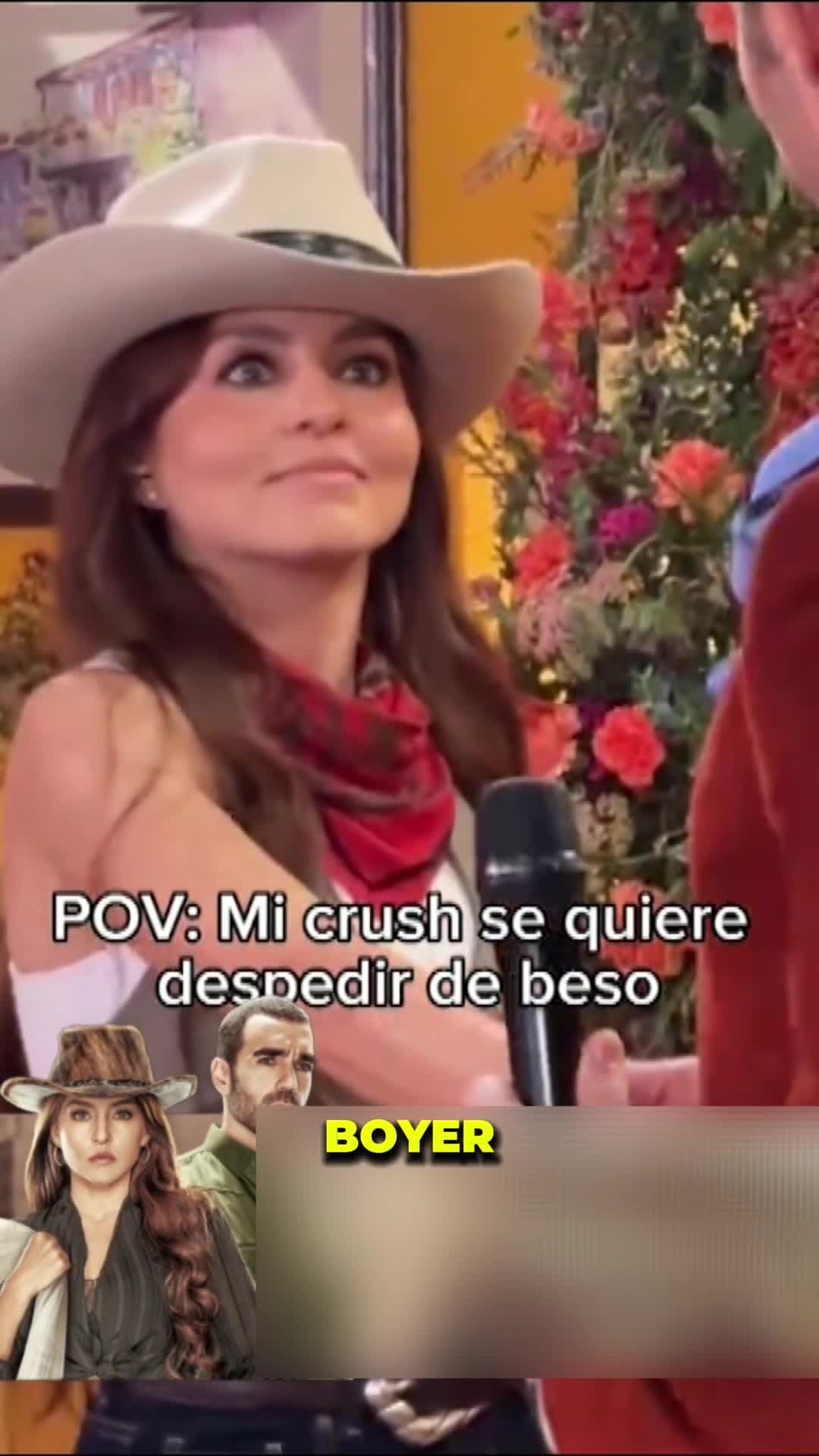 Angelique Boyer se sonroja por INESPERADO beso