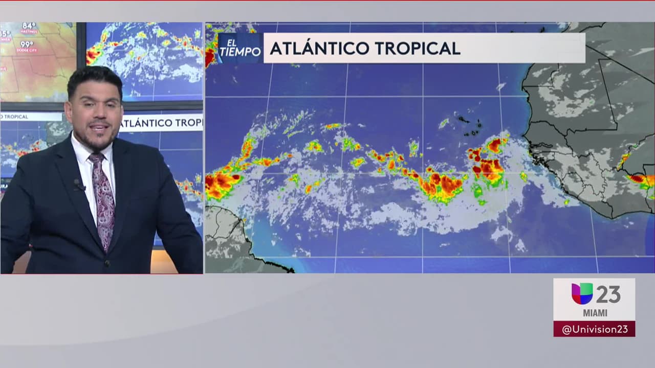 Sistema de bajas presiones en el Atlántico tiene un 70% de posibilidades de desarrollo tropical