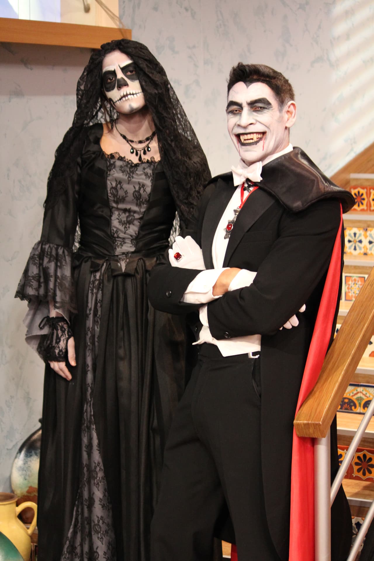 Francisca Lachapel y Johnny Lozada nos sorprendieron con sus caracterizaciones.