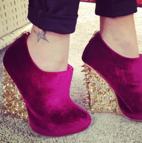 Cuando Galilea Montijo compra zapatos, siempre busca que sean originales y representen su divertida forma de ser.