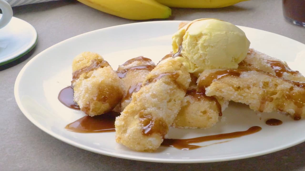 Buñuelos de plátano