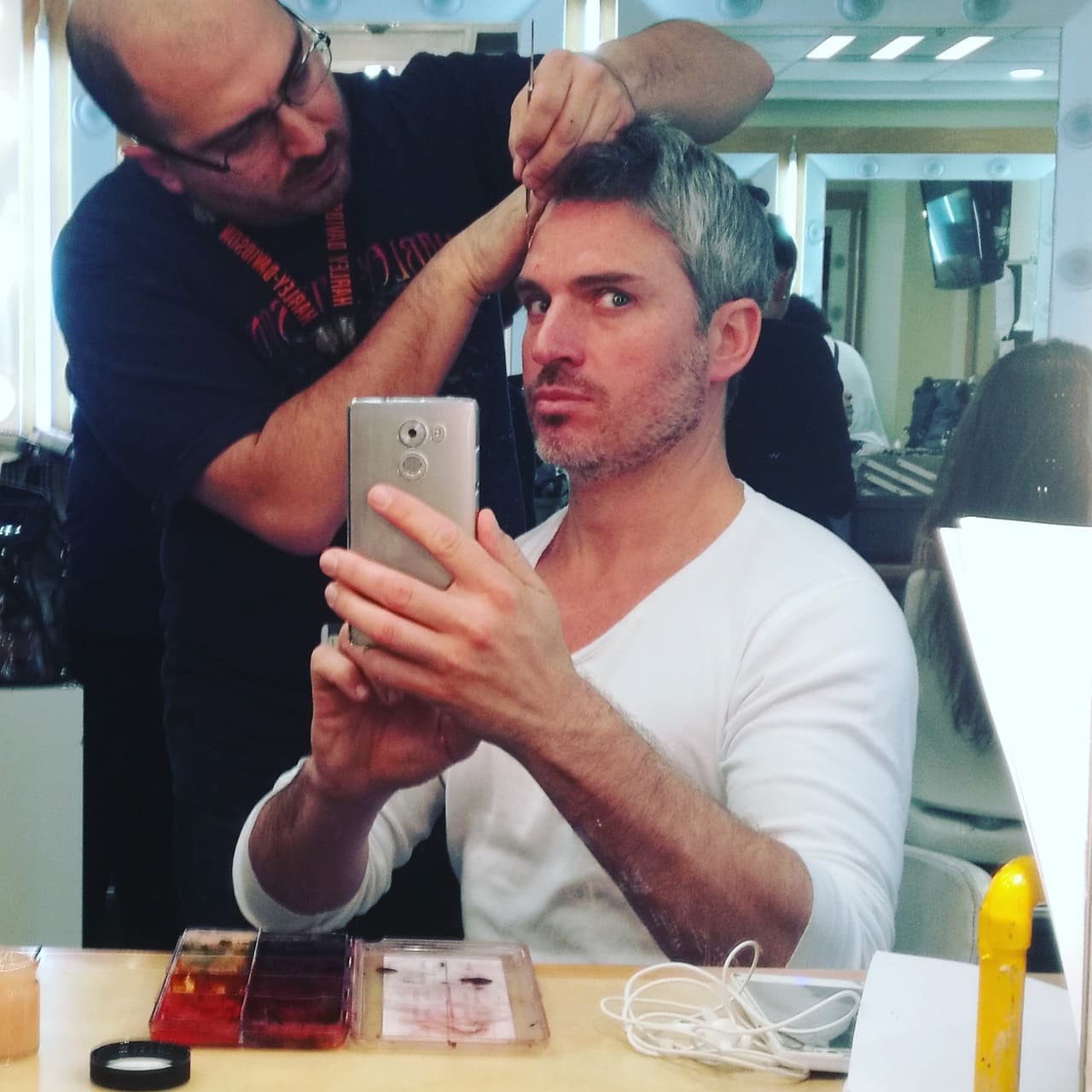 Incursionó en la pantalla chica con la telenovela Vuélveme a Querer donde trabajó junto a Omar Fierro y Anna Ciocchetti.