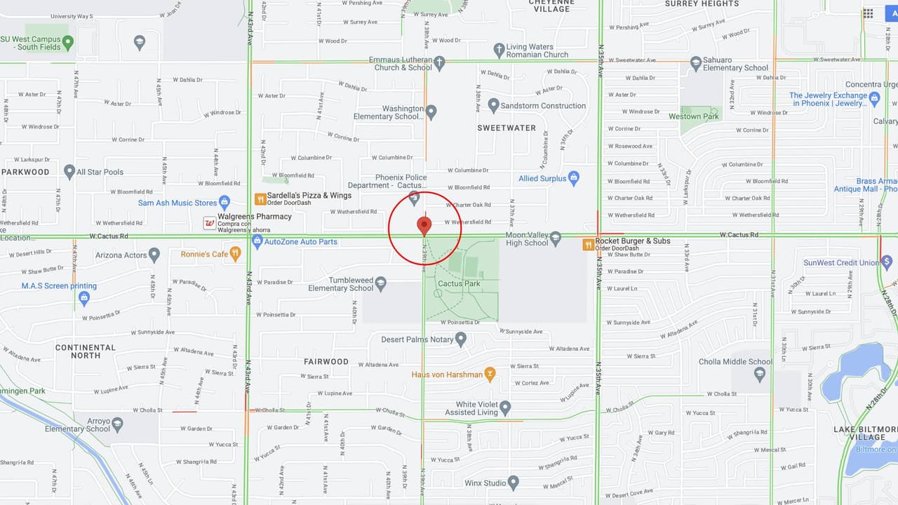 Encuentran posible explosivo en vecindario al norte de Phoenix