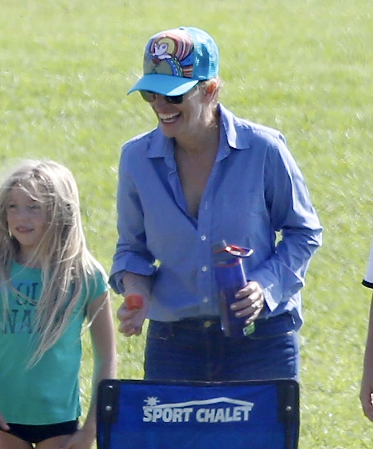 Comió su lunch antes del partido.