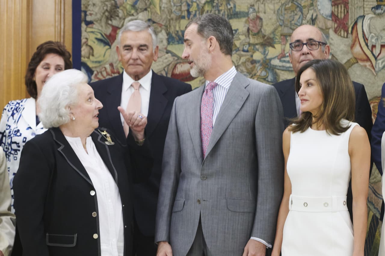 Pilar de Borbón murió el pasado 8 de enero a los 83 años. Se le diagnosticó 
<b><a href="https://www.univision.com/local/sacramento-kuvs/cancer-de-colon-causas-y-medidas-de-prevencion-video" target="_blank">cáncer de colon </a></b>en 2018.