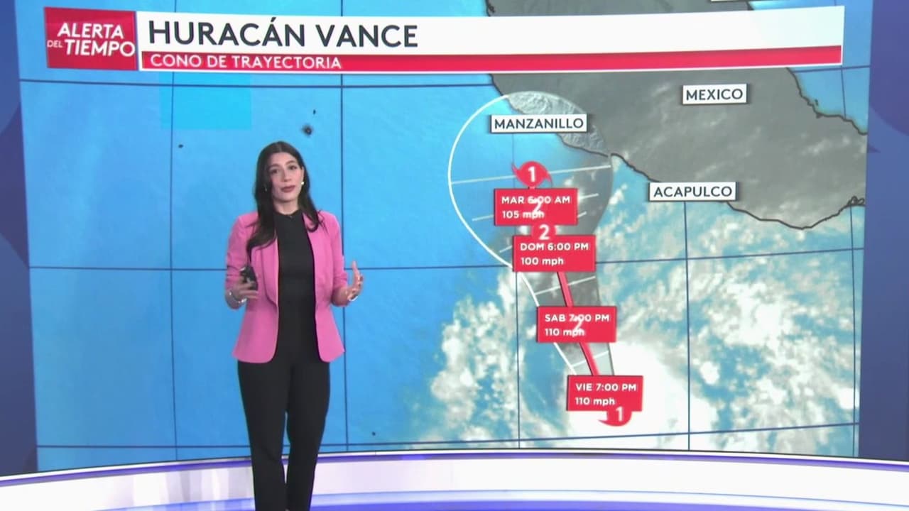 Huracán Vance: ¿Dónde se ubica y representa un riesgo hoy para EEUU?