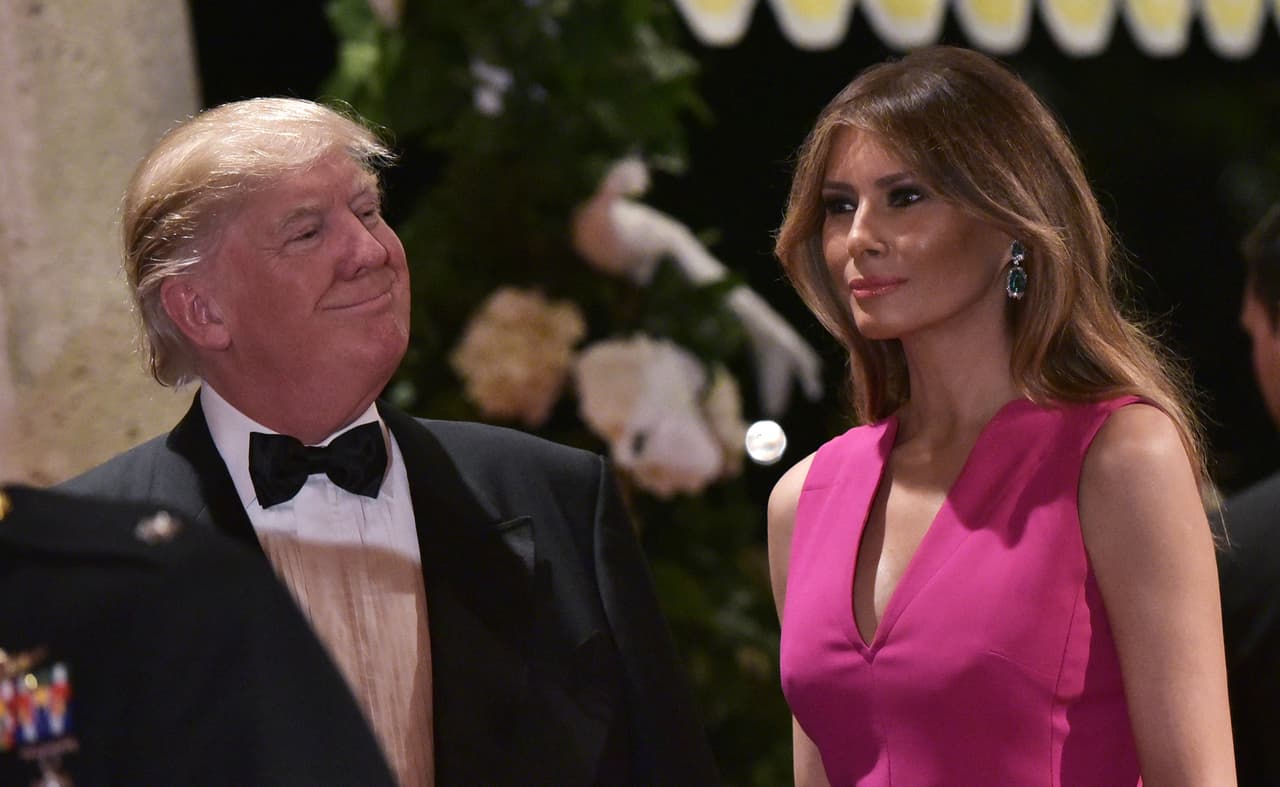 Cuando se casaron, Donald Trump tenía 58 años y Melania, 34. 
<br>