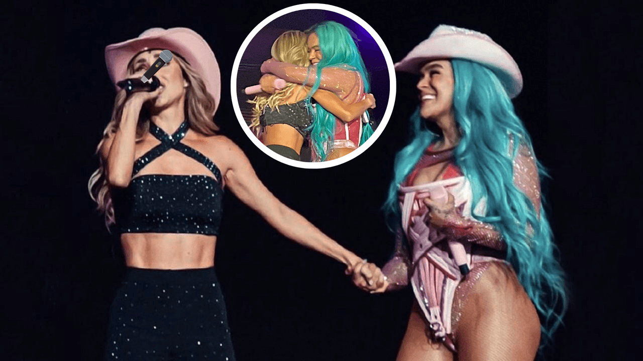 Para Anahí fue "un honor" cantar con Karol G: así se vivió el regreso de Mia Colucci