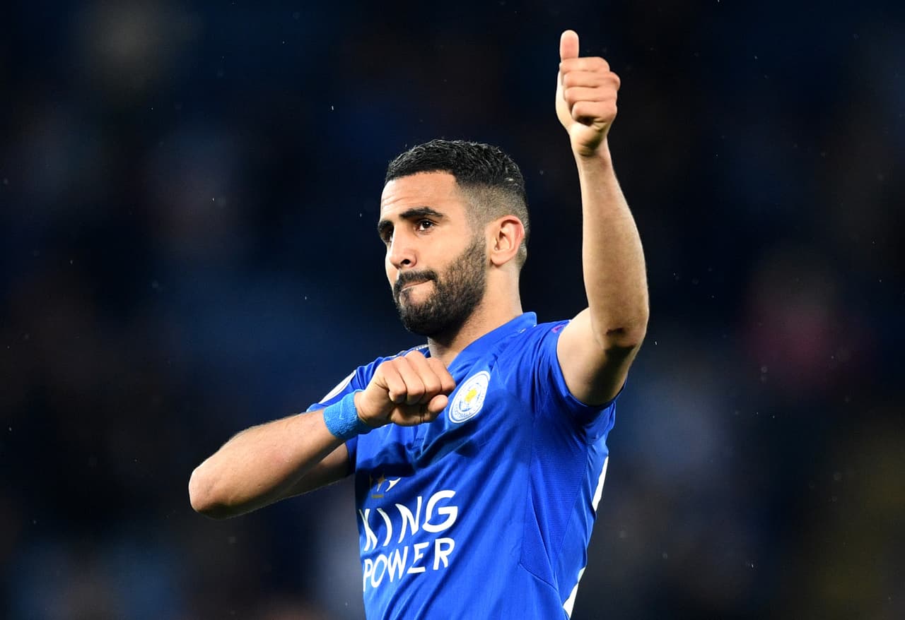 En Inglaterra aseguran que el fichaje de Riyad Mahrez por el Manchester City, desde el Leicester City, está al caer.