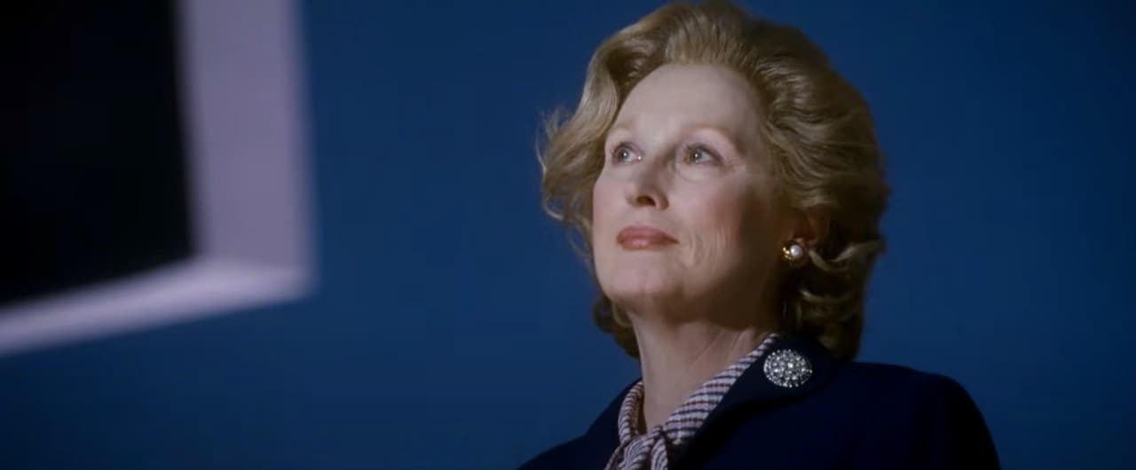 En 2011, Streep interpretó a Margaret Thatcher en ‘The Iron Lady’, cuya transformación y actuación la hizo ganar el Oscar a mejor actriz.