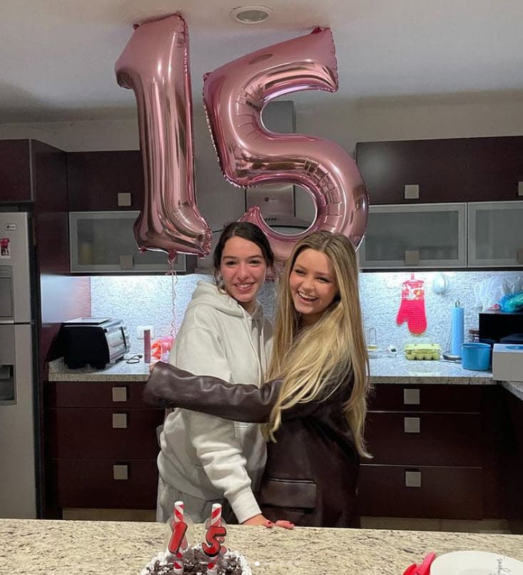 El 25 de enero 
<b>Isabella cumplió 15 años </b>y lo celebró con un pequeño festejo en casa en compañía de algunos amigos.
<br>