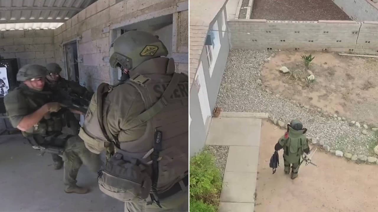 Se enfrentan al peligro de operativos difíciles: así es el trabajo de los agentes del SWAT en Los Ángeles