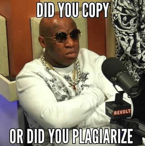 ¿Copiaste o plagiaste, mija?