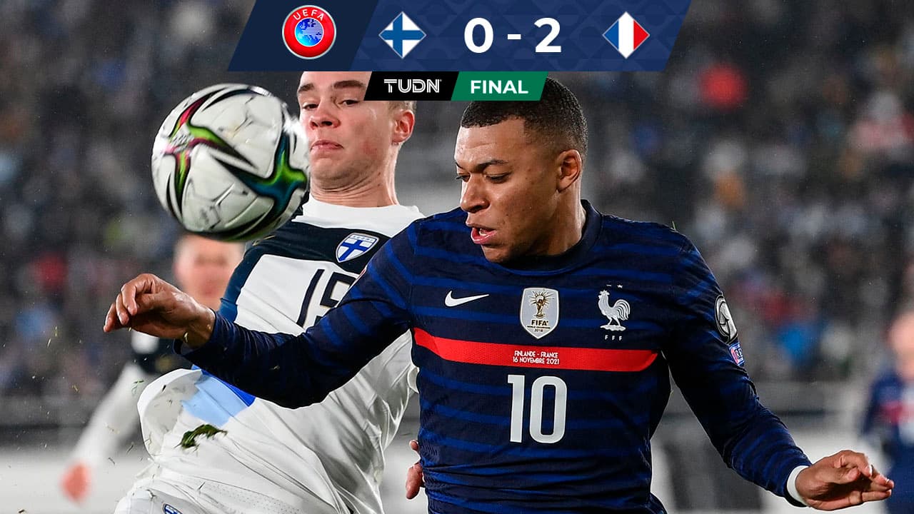 Con golazos, Francia vence a Finlandia y Ucrania amarra Repechaje a Qatar 2022