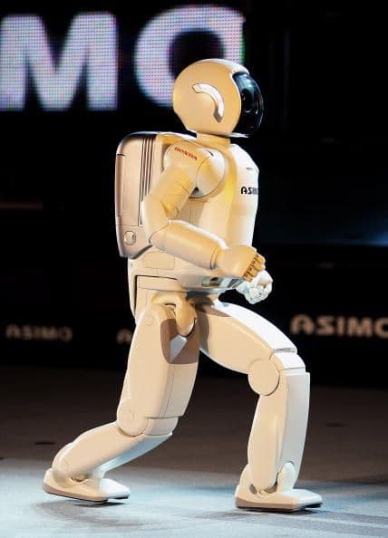 Para que incluso le permitiera bajar y subir escaleras.