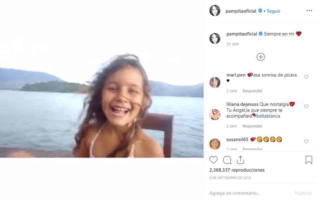 Por su parte, Pampita es más discreta y ha hecho pocas publicaciones de su fallecida hija, solo lo hace en fechas sensibles, como en sus aniversarios luctuosos.
<br>