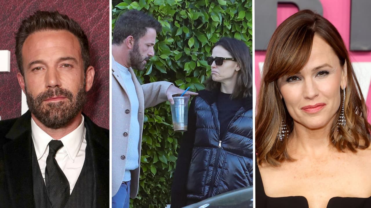 ¿Y los abrazos? Jennifer Garner y Ben Affleck parecen tener tensa conversación durante nuevo encuentro