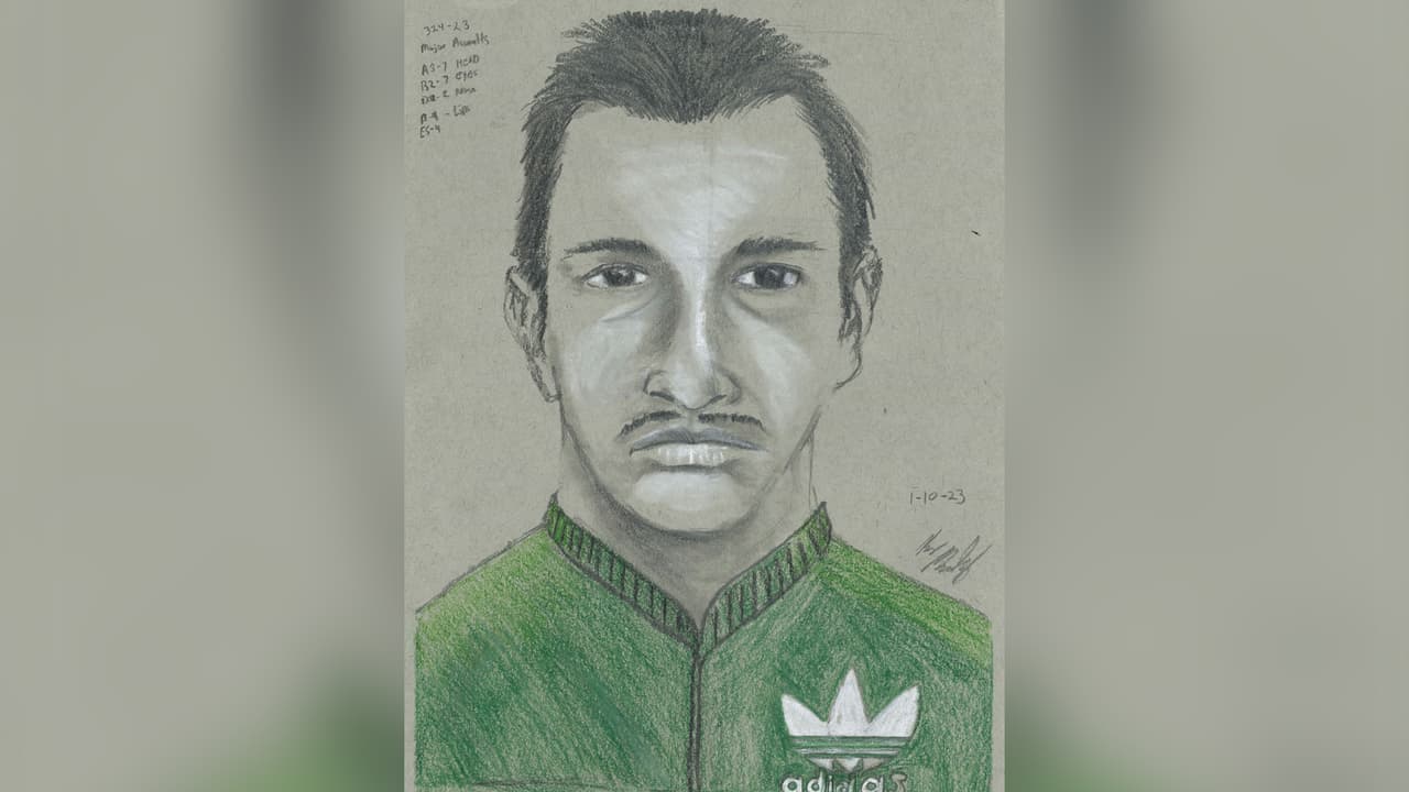 Dan a conocer el retrato hablado del sospechoso de disparar y herir a una niña de 12 años en Houston