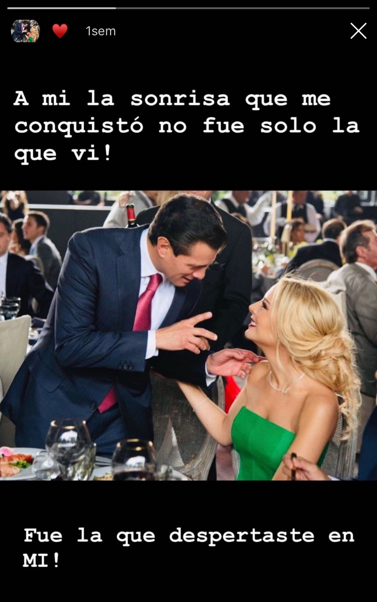 Por otra parte, la actriz que participa en la serie El Dragón dijo también si a ella le gustaría que Angélica Rivera tuviera pronto una nueva pareja sentimental, esto luego de que Enrique Peña Nieto rehiciera su vida amorosa al lado de la modelo Tania Ruiz. 
<br>
