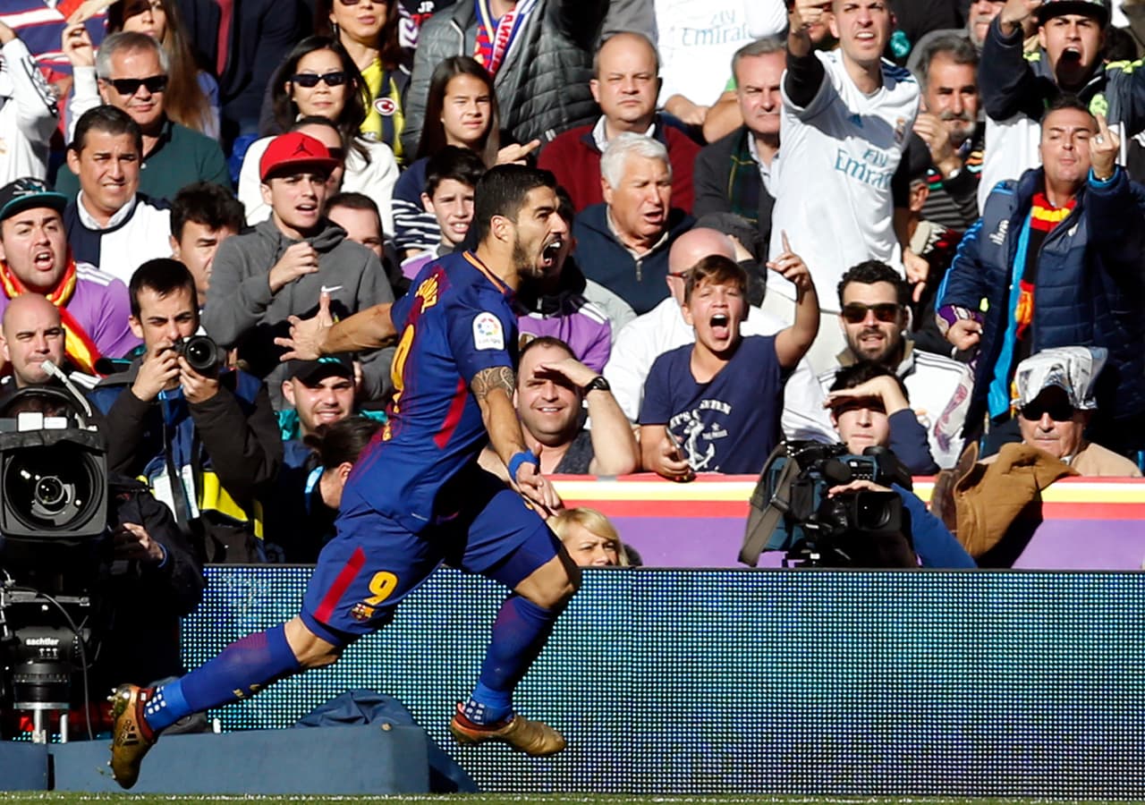 Enorme jugada de los jugadores blaugranas para poner el 1-0 en el marcador y silenciar al Bernabéu.