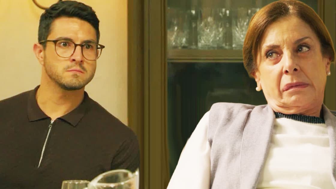 Mateo sospecha que la enfermedad de su madre ha empeorado | Mi Verdad Oculta | Capítulo 19