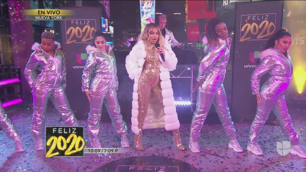 'De tu cama pa’ mi cama' fue el tema que cantó en su primera vez en un escenario de este tipo.