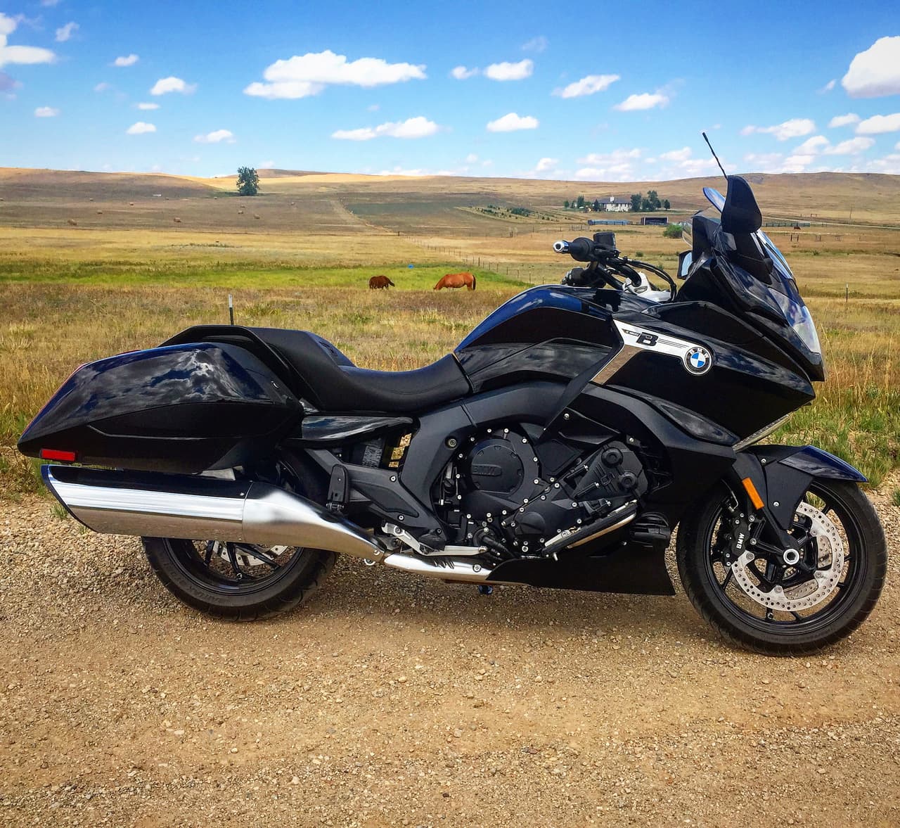 Prueba: BMW K1600 B Bagger 2018 es un caballo del siglo XXI