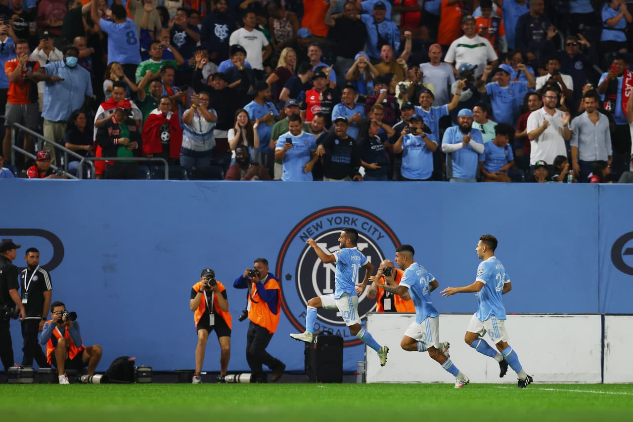 New York City FC derrotó a Atlas en la Campeones Cup y ya son tres los equipos de la MLS los que ganan ese partido por una sola victoria de México. Crédito: Cortesía NYCFC