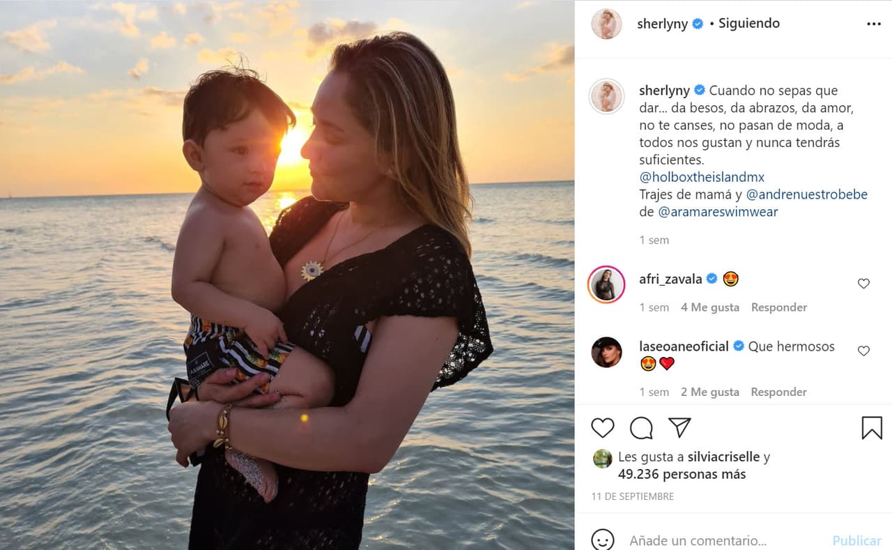 En la cuenta de Instagram de la actriz las fotos publicadas más recientes en playa son
<b><a href="https://www.instagram.com/p/CTvPPrhMegX/" target="_blank"> fechadas en Holbox, Quintana Roo. </a></b>
<br>