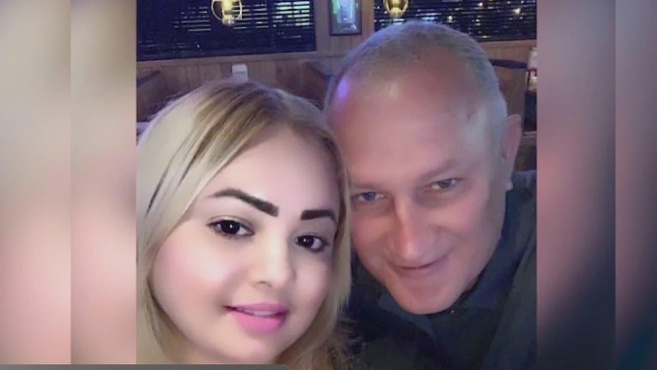 Hilda Padilla Romero junto a su esposo Juan Pérez Colón