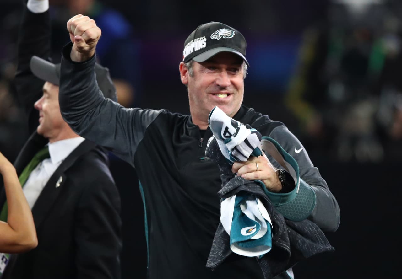 Doug Pederson, el artífice del triunfo.