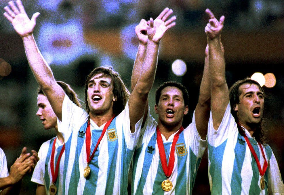 Argentina ha sido campeón de Copa América en: 1921, 1925, 1927, 1929, 1937, 1941, 1945, 1946, 1947, 1955, 1957, 1959-I, 1991 y 1993, años en los que salió campeón.