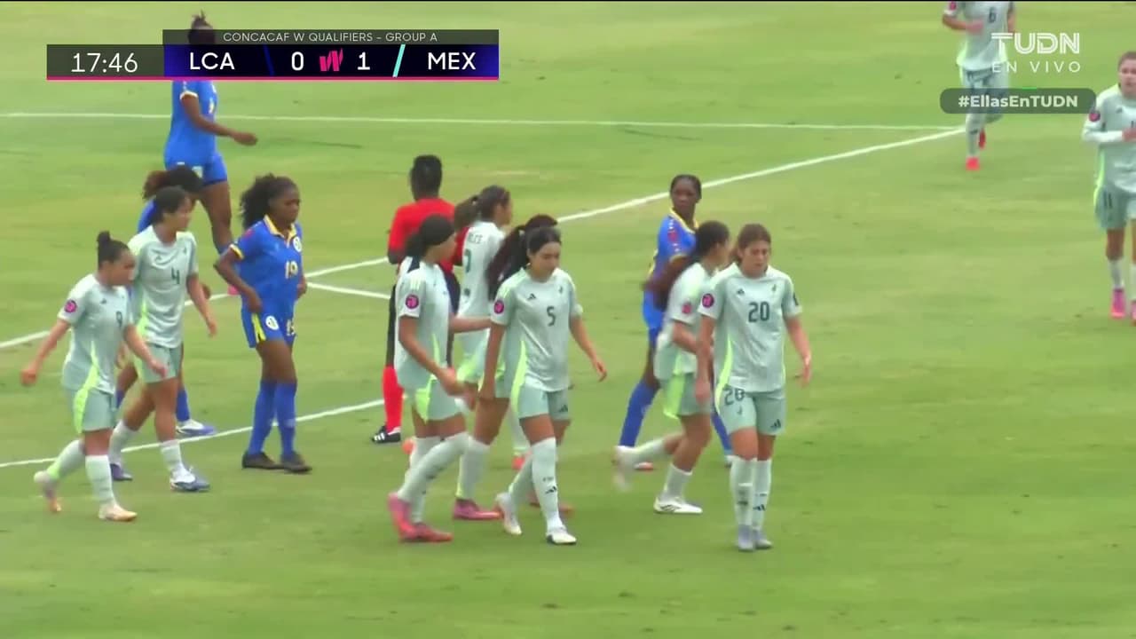 ¡México rompe el cero! Gol del Tri Femenil