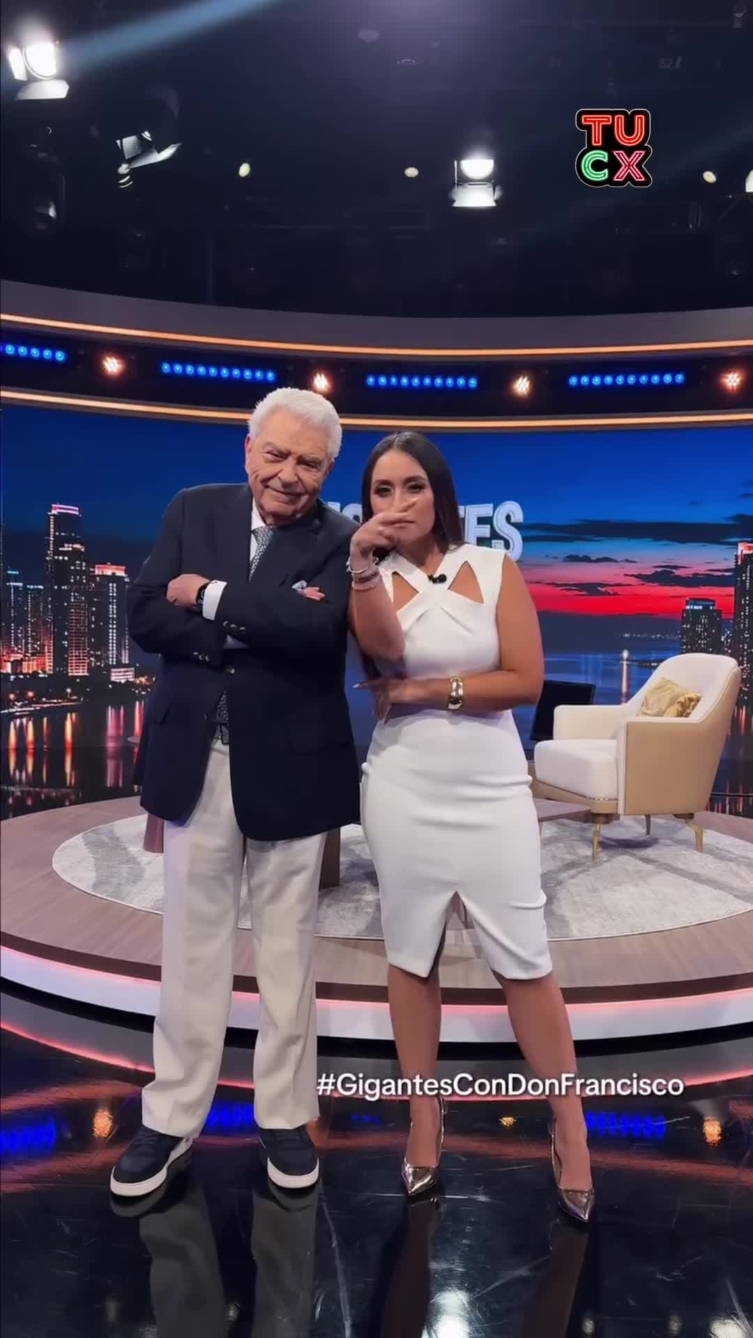 Don Francisco ya sabía del abuelo de Nitzia antes que ella se lo contara