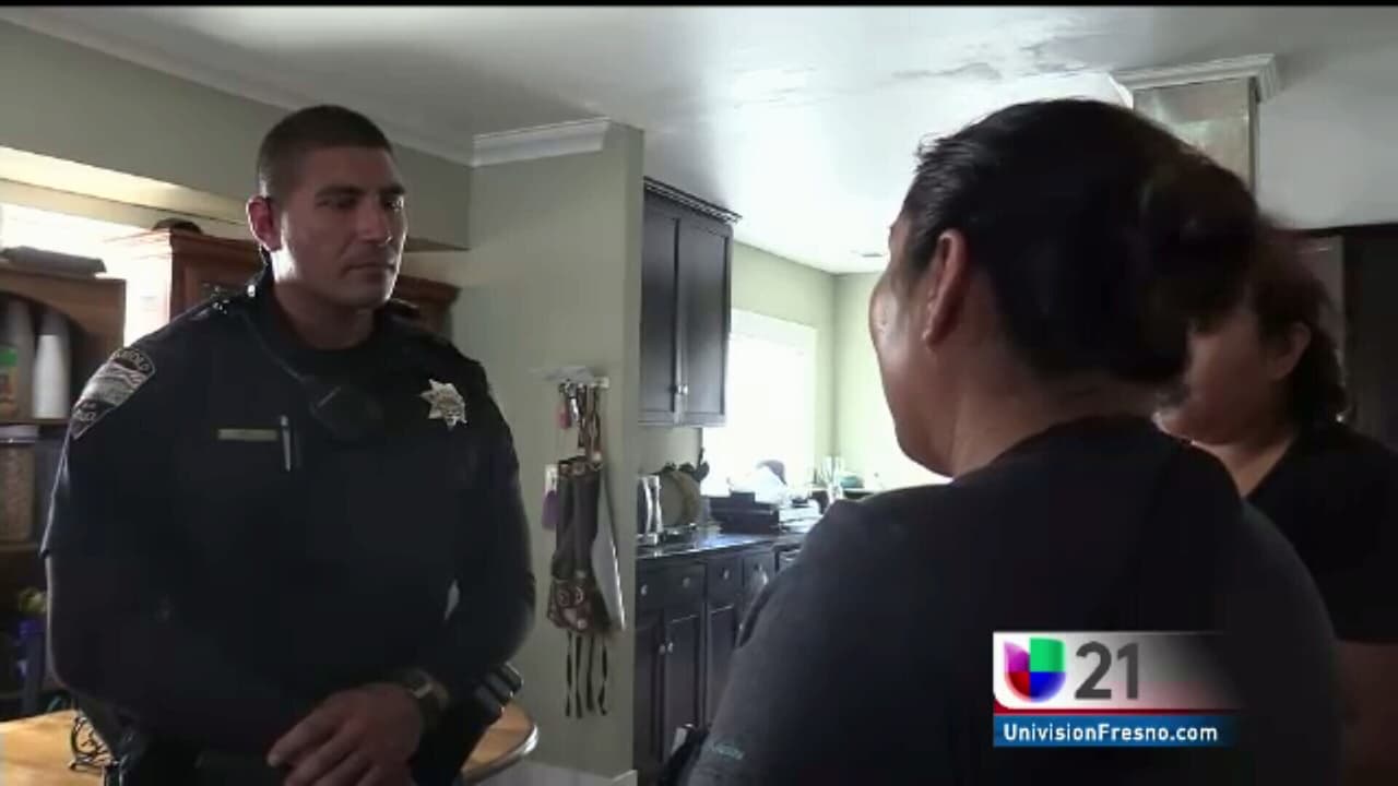 La policía de Hanford sorprende a la mujer que fue robada