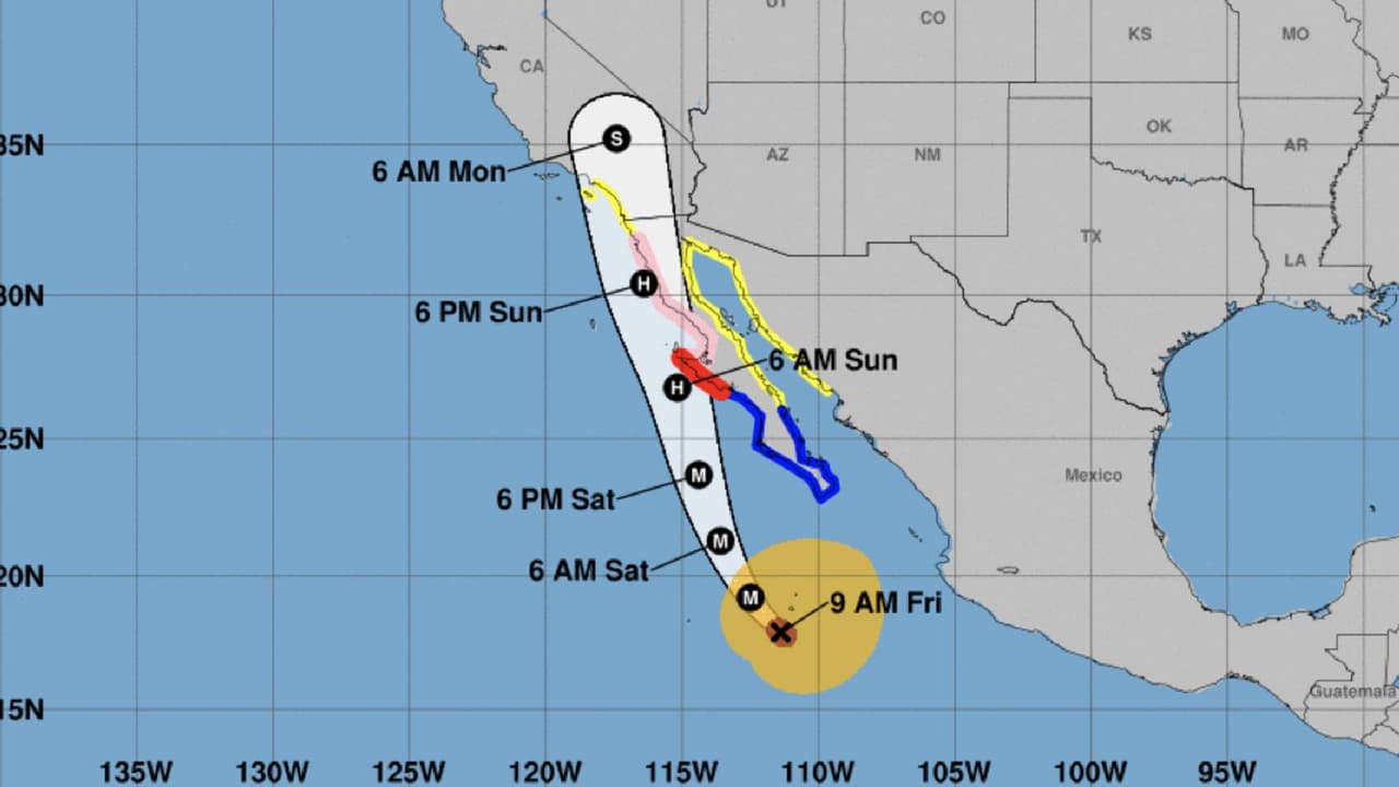 Se espera que toque tierra alrededor de las 6 a.m. del domingo 20 de agosto